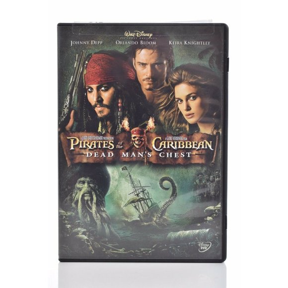 Disney Pirates Of The Caribbean 1, 2 & 3 Movie DVD - Picture 3 of 4